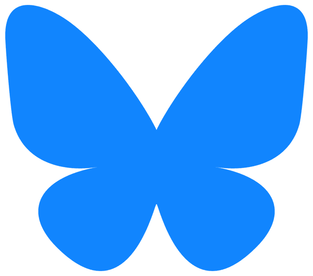 Bluesky Social Network Logo